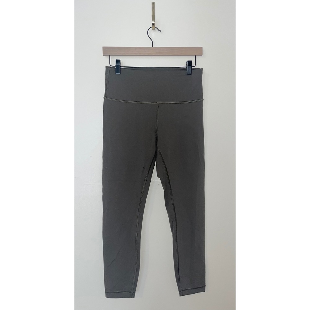 Lululemon Wunder Train High-Rise Tight 25" Green‎ Women's Size 10